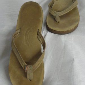 RAINBOW WOMEN'S SANDALS - SIZE 6 - GENTLY WORN